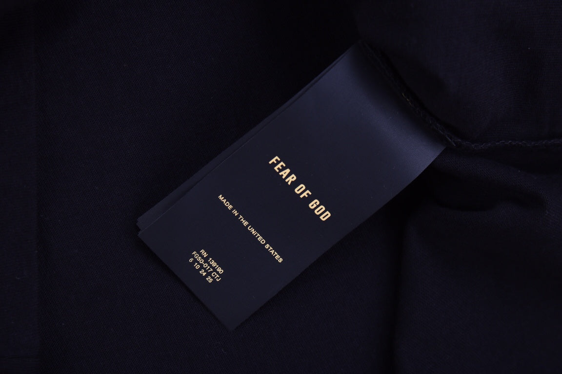T-shirt Fear of God numéro 8 (noir)