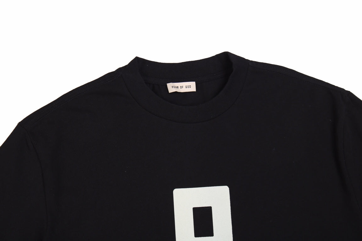 T-shirt Fear of God numéro 8 (noir)