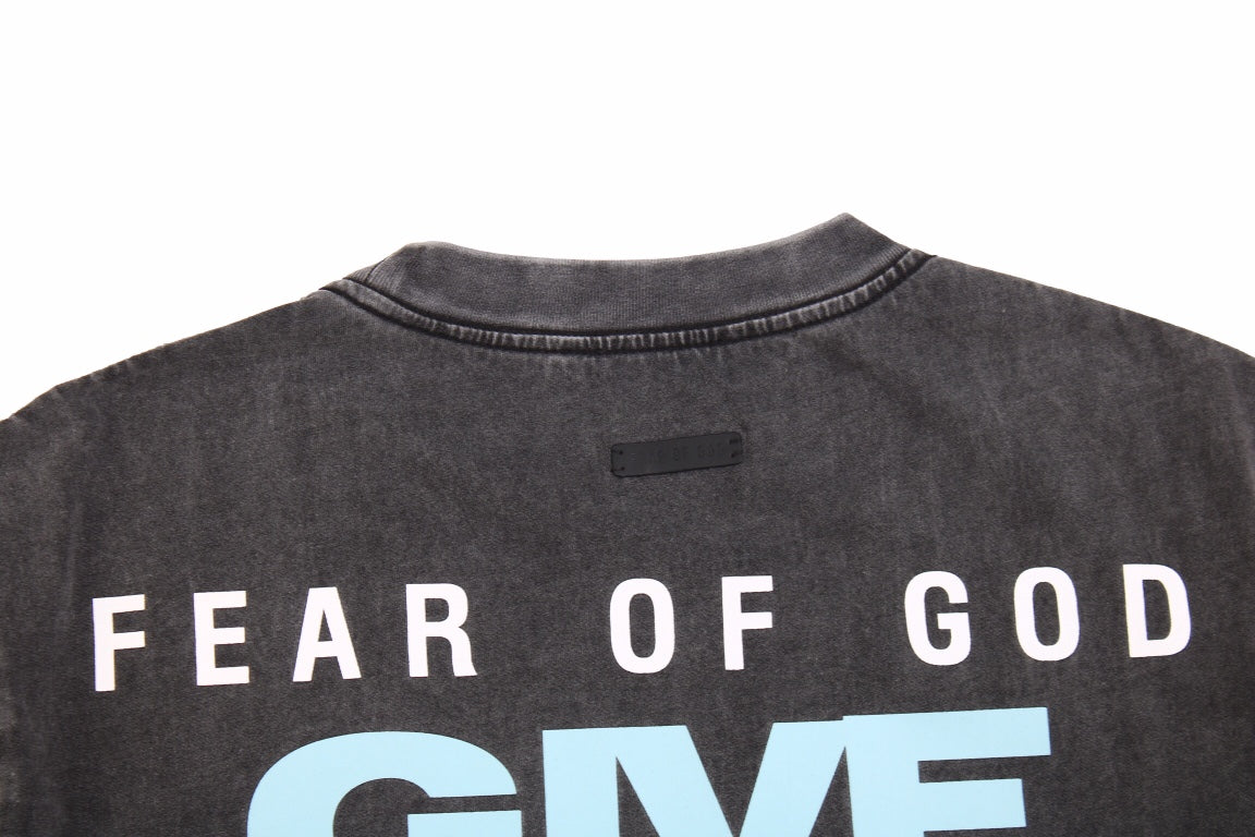 T-shirt Fear of God avec le texte « Give It Up »