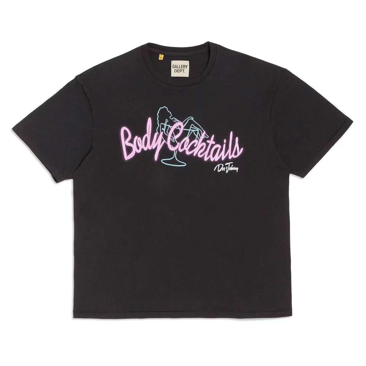 T-shirt vintage Body Cocktails de Gallery Dept