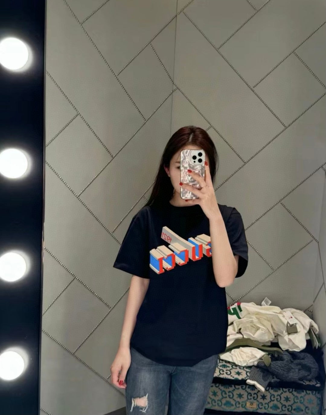 T-shirt graphique Gucci 1921