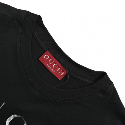 T-shirt noir Gucci avec logo Firenze 1921