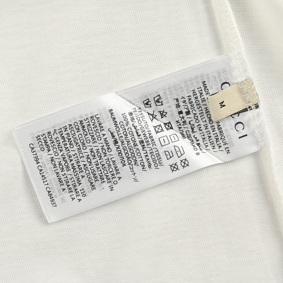 T-shirt Gucci Cherries (blanc)