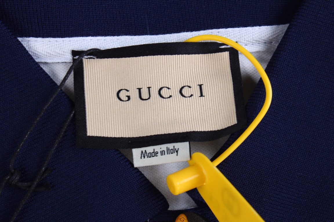 Chemise Gucci à col contrasté