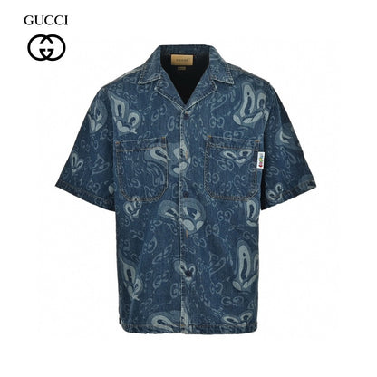 Chemise en jean Gucci