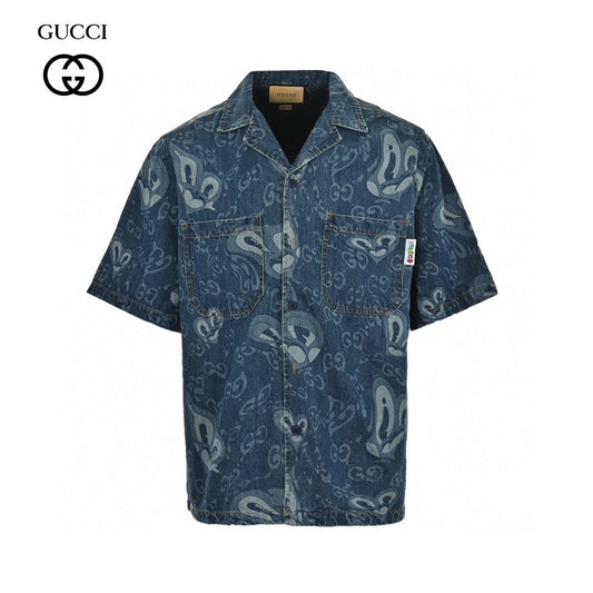 Chemise en jean Gucci