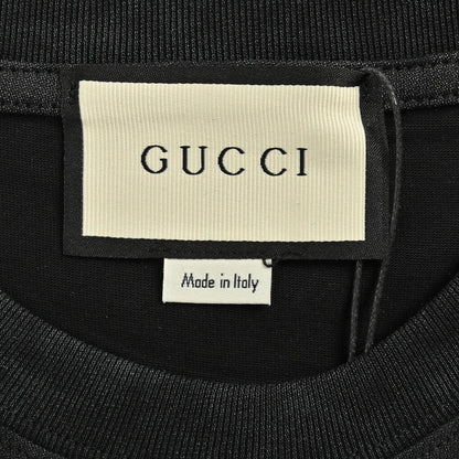 T-shirt Gucci à logo vieilli (noir)
