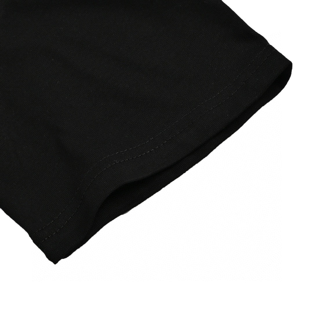 T-shirt noir Gucci à motif dragon