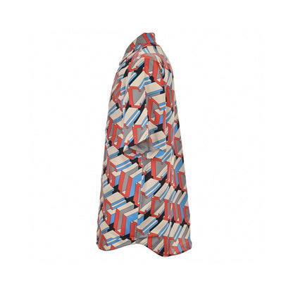 Chemise Gucci à imprimé logo géométrique