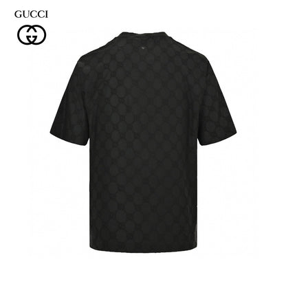 T-shirt Gucci à motif GG (noir)