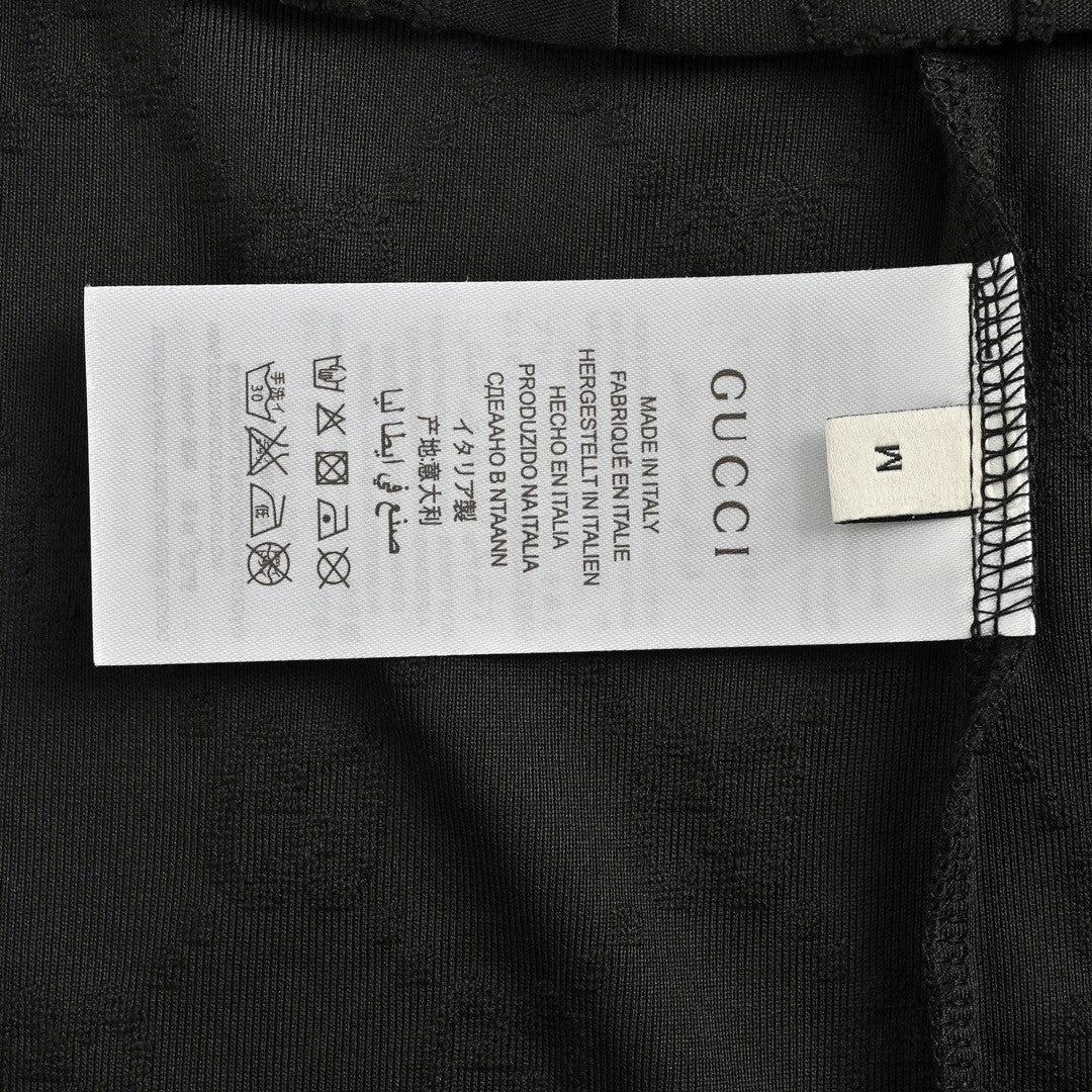 T-shirt Gucci à motif GG (noir)
