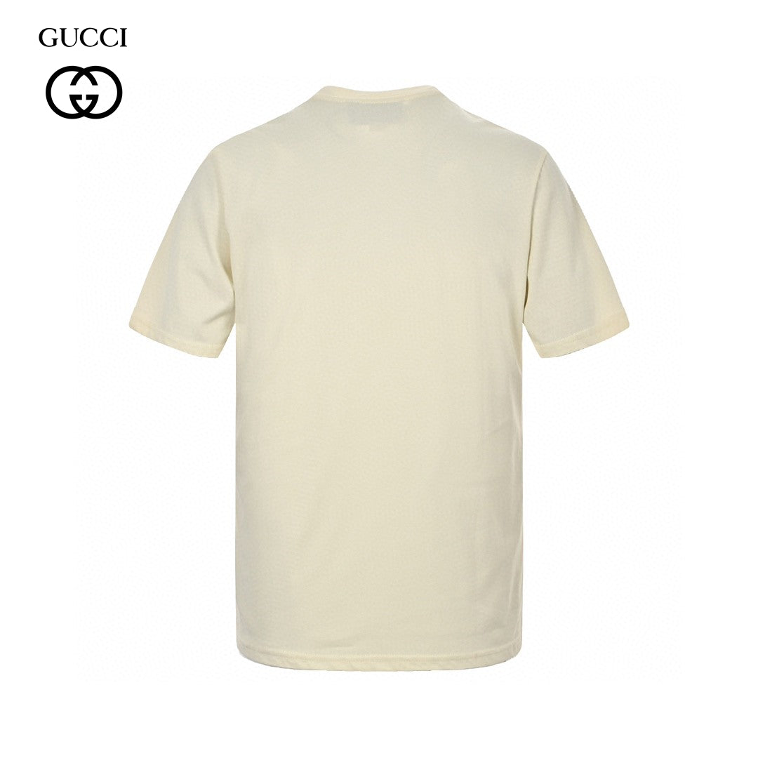 T-shirt graphique Gucci (crème)