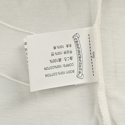 T-shirt blanc Gucci à poche et motif floral en forme de cœur