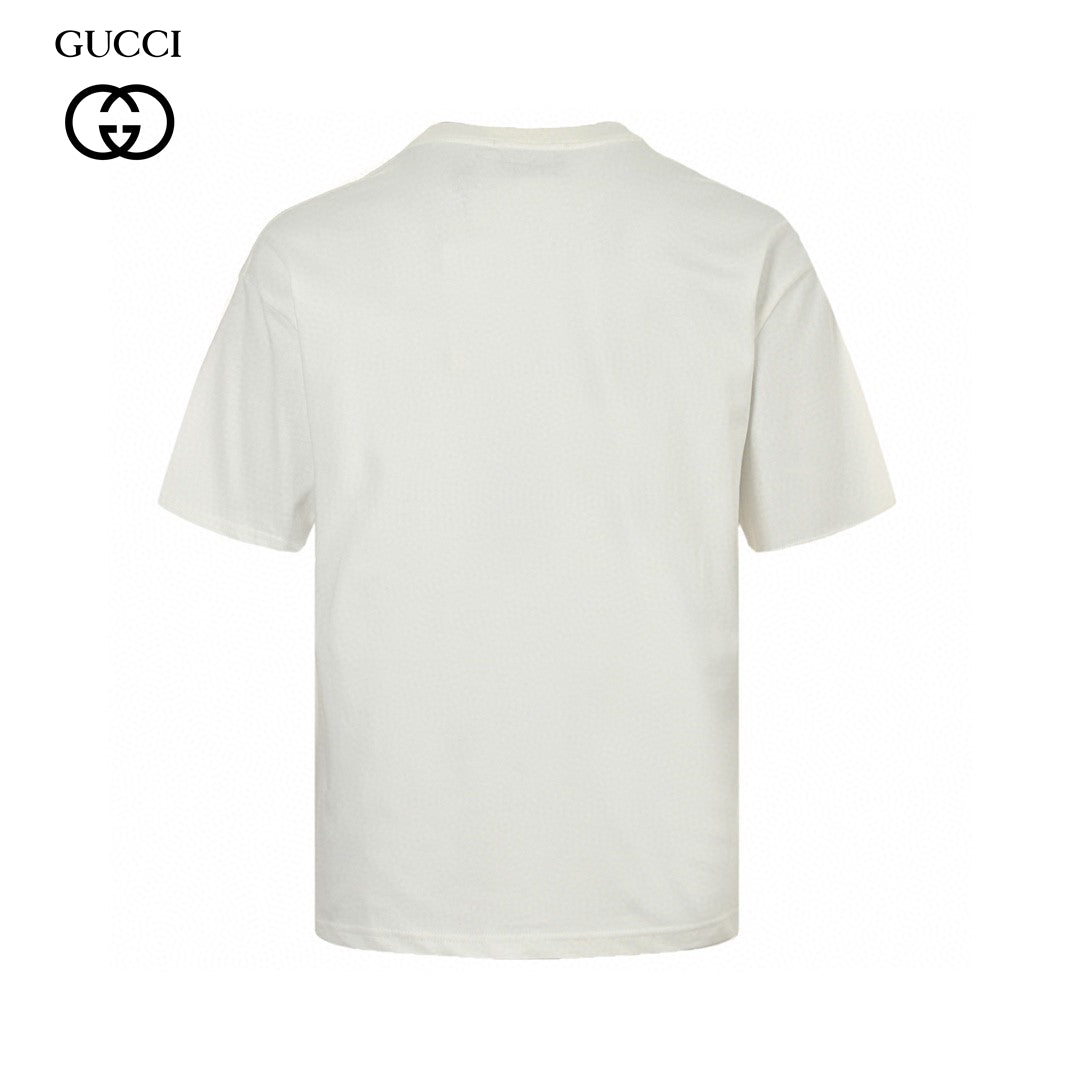 T-shirt Gucci multicolore à logo G entrelacé