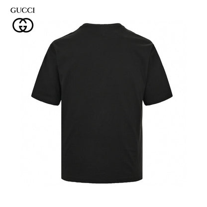 T-shirt noir Gucci à motif œil mystique