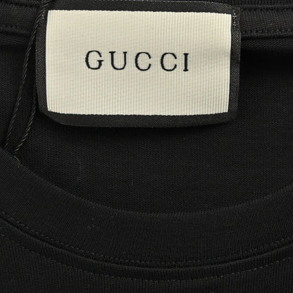 T-shirt noir Gucci à motif œil mystique
