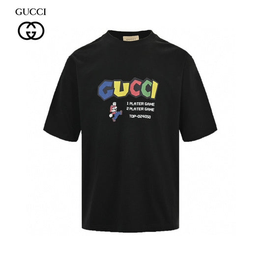 T-shirt Gucci Retro Game (Noir)