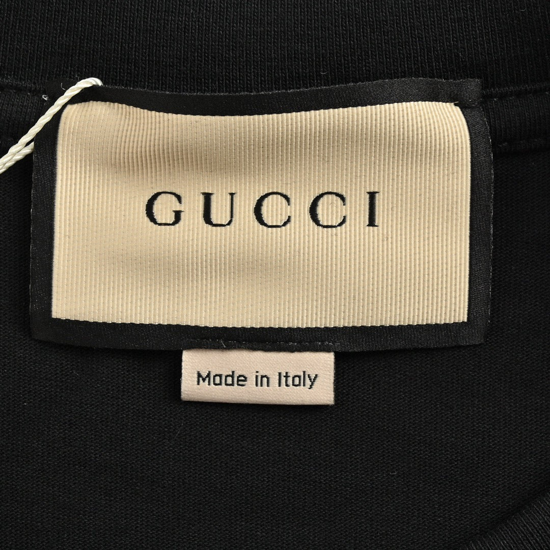 T-shirt Gucci Retro Game (Noir)