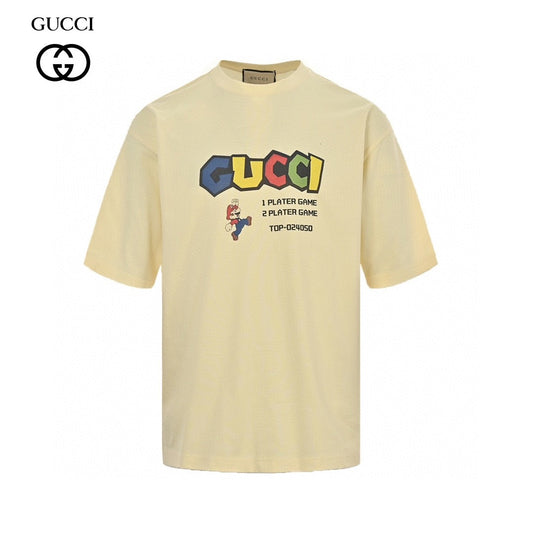 T-shirt Gucci Retro Game (Crème)