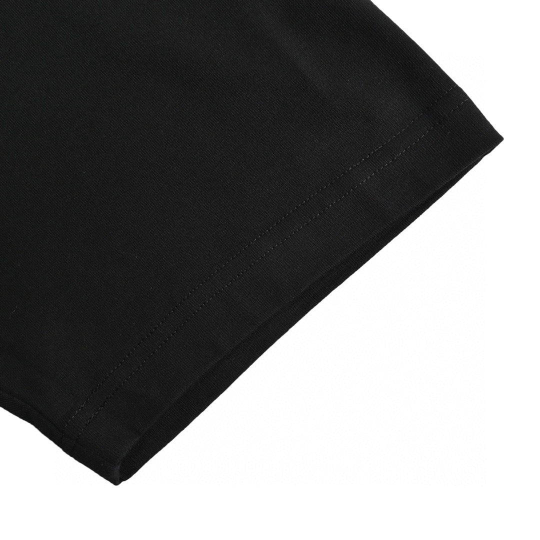 T-shirt Gucci à logo fraise (noir)