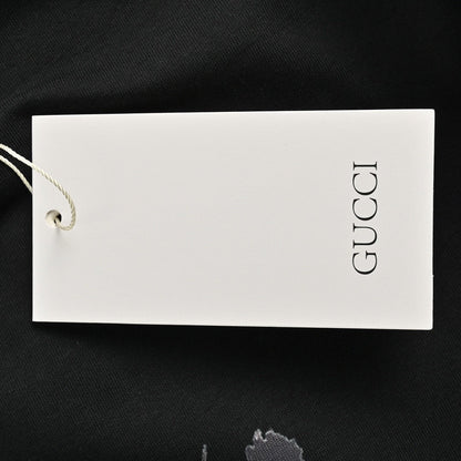 T-shirt Gucci à logo fraise (noir)