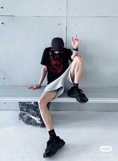 T-shirt Gucci - Logo griffonné