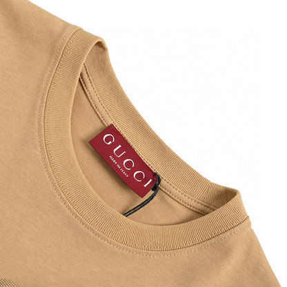 T-shirt Gucci beige avec logo Firenze 1921