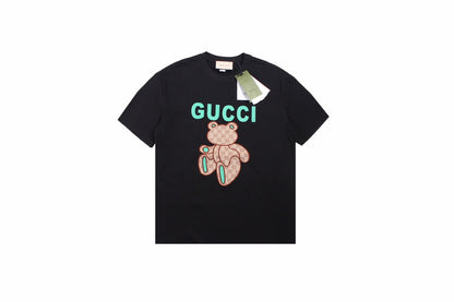 T-shirt Gucci imprimé ours en peluche - Noir