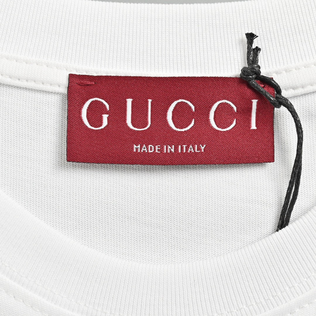 T-shirt blanc Gucci avec logo Firenze 1921