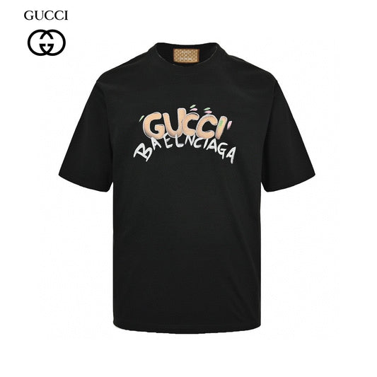 T-shirt Gucci x Balenciaga (Noir)