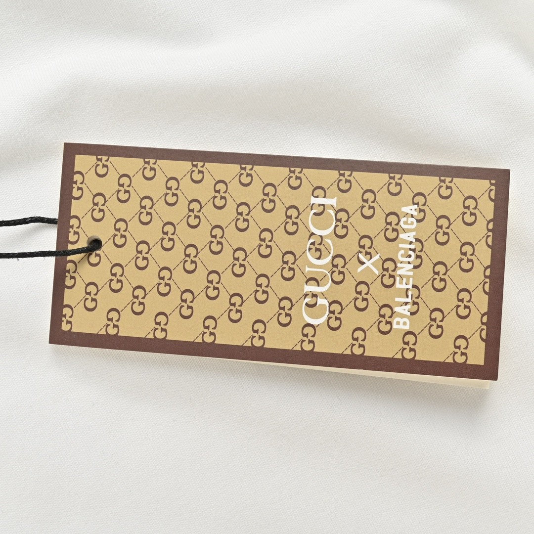 T-shirt Gucci x Balenciaga (blanc)