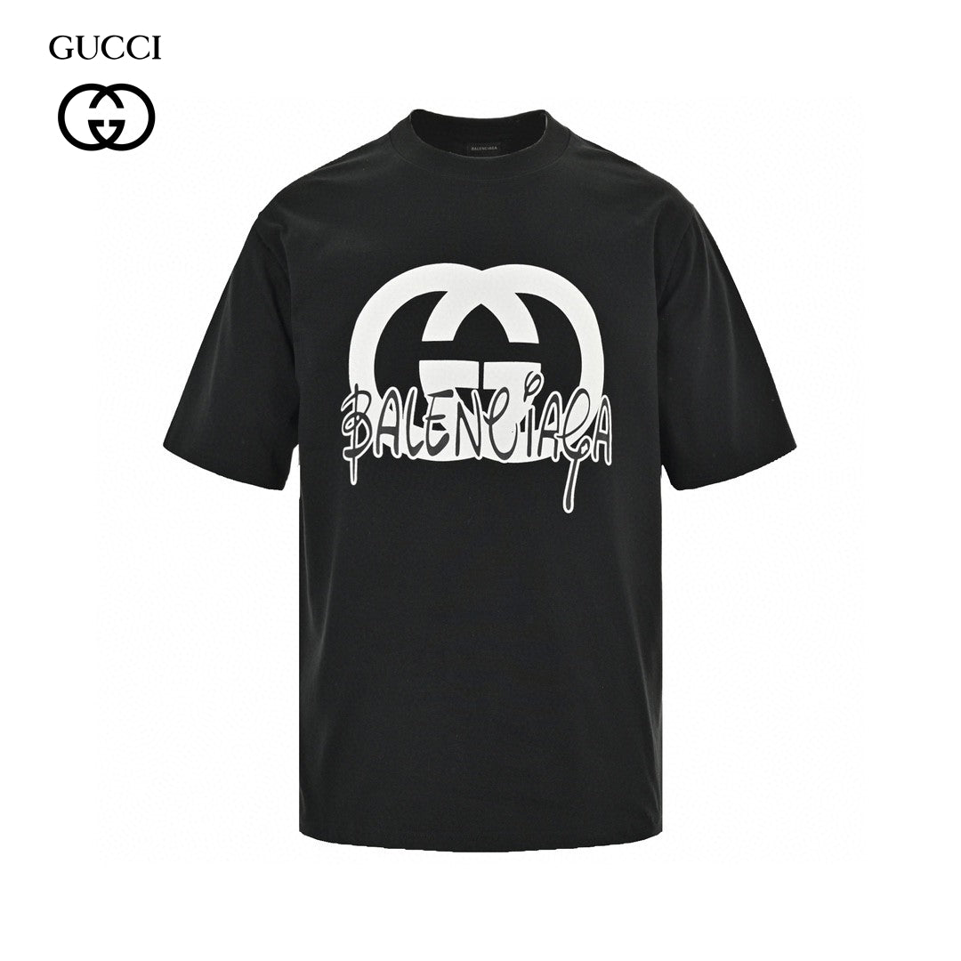 T-shirt Gucci x Balenciaga Hacker Project (Noir)