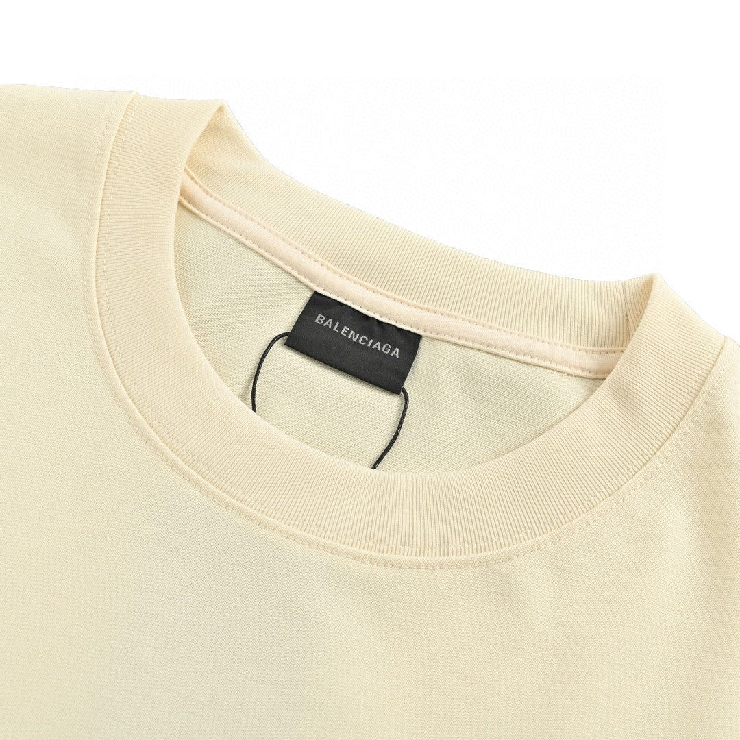T-shirt Gucci x Balenciaga Hacker Project (Crème)