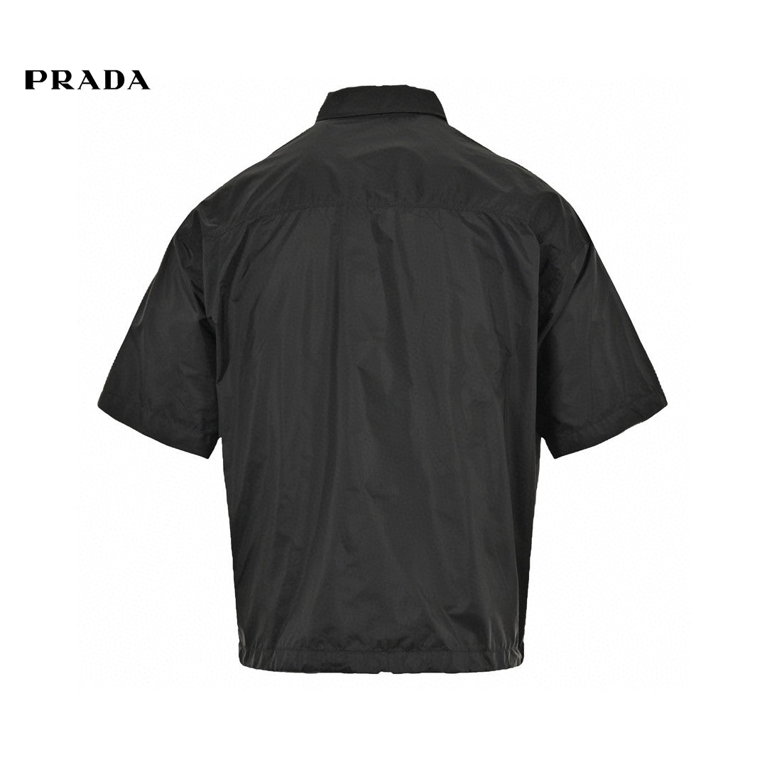 Veste Prada noire à manches courtes