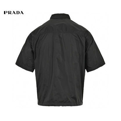 Veste Prada noire à manches courtes