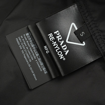Veste Prada noire à manches courtes