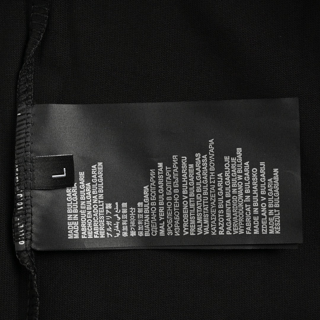 T-shirt noir Prada avec logo