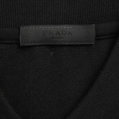 Polo noir classique Prada 