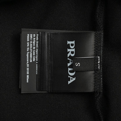 Polo noir classique Prada 