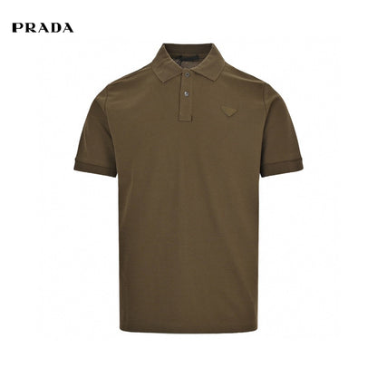 Polo Prada classique vert olive