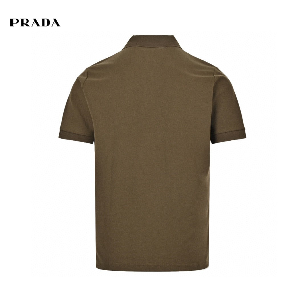 Polo Prada classique vert olive