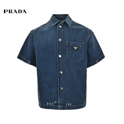 Chemise en jean Prada