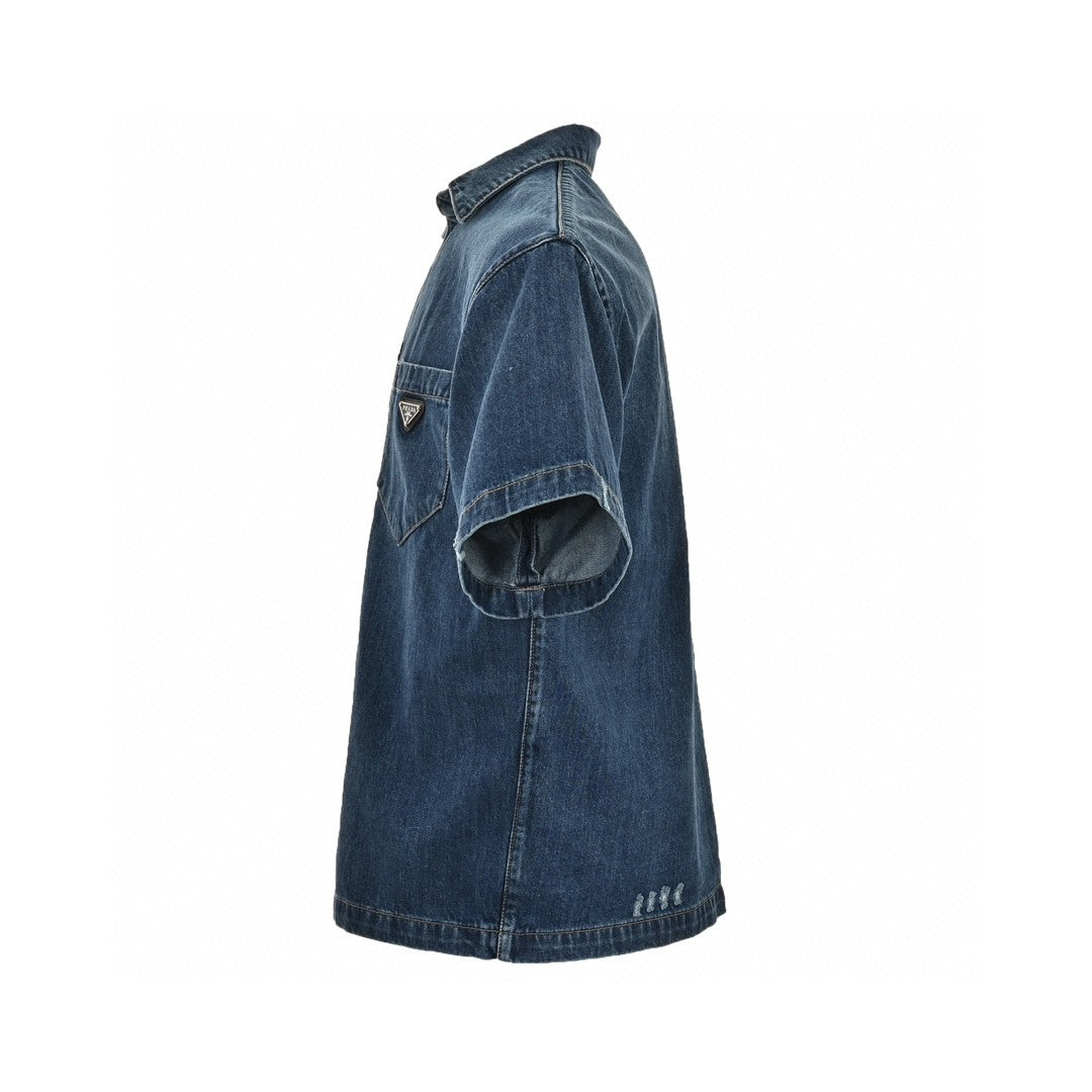 Chemise en jean Prada