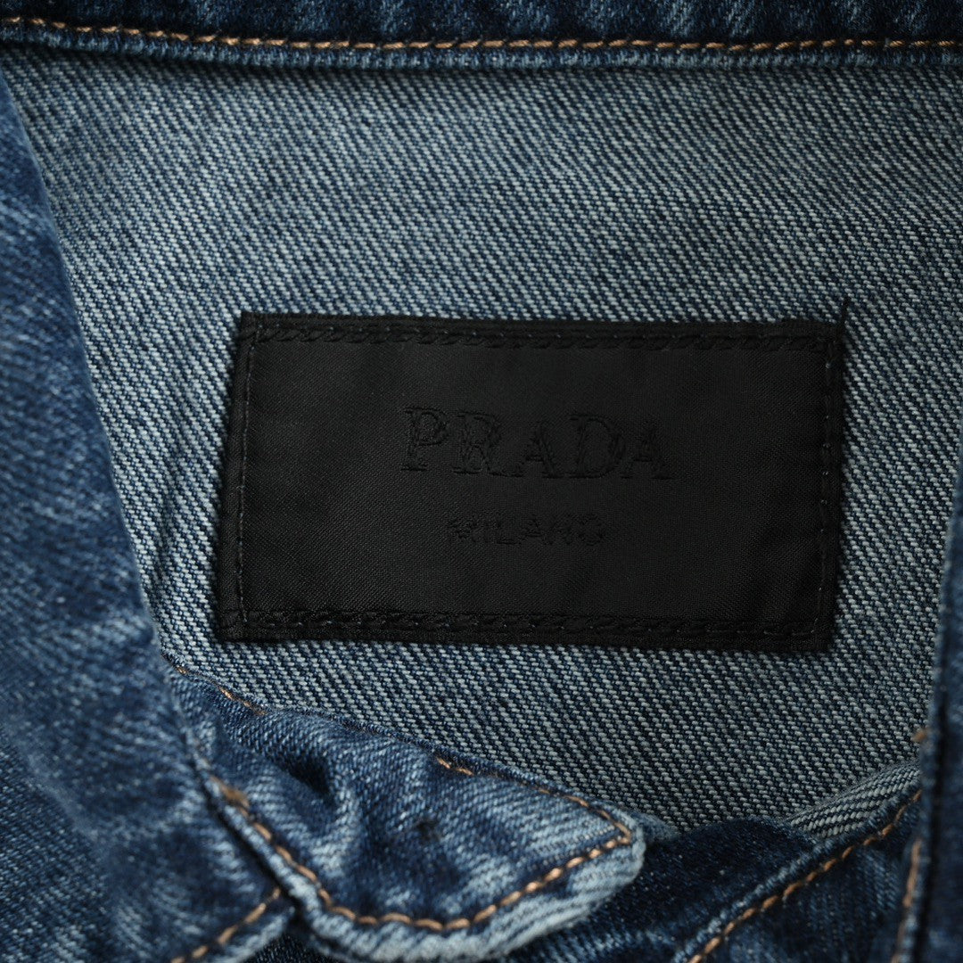 Chemise en jean Prada