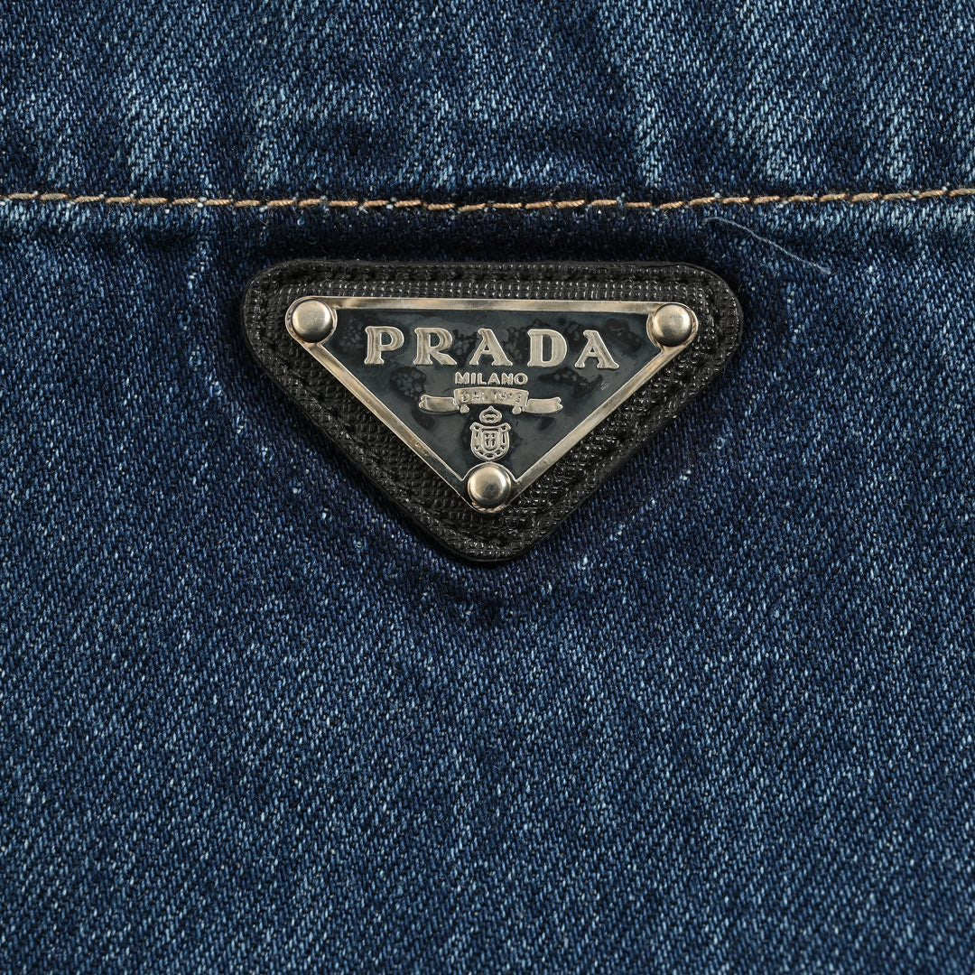 Chemise en jean Prada