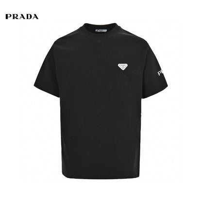 T-shirt à logo Prada (noir)