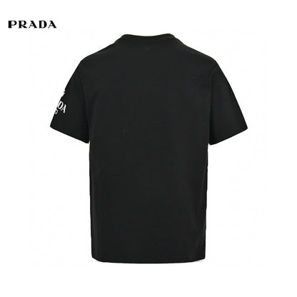 T-shirt à logo Prada (noir)