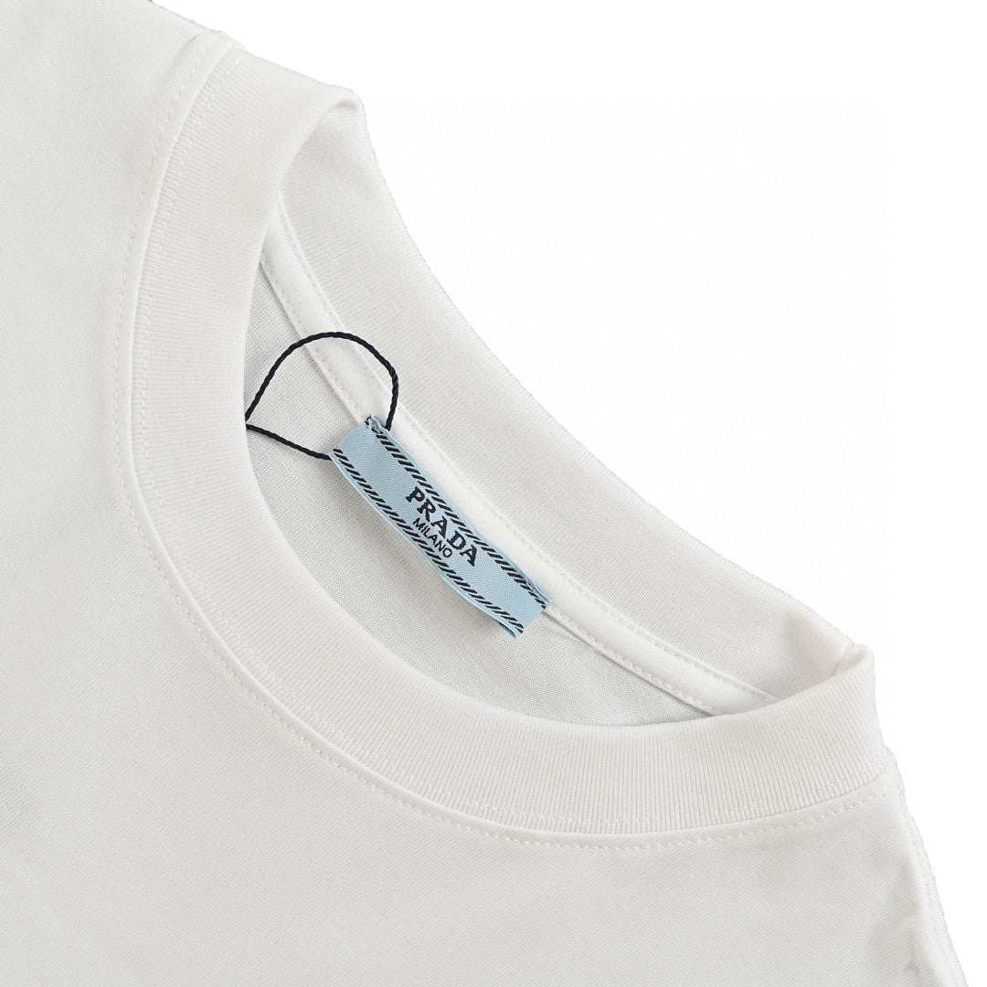 T-shirt à logo Prada Milano