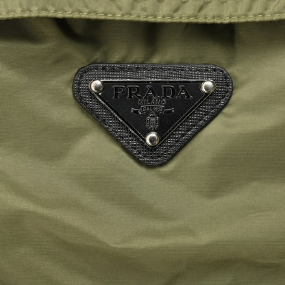 Veste Prada vert olive à manches courtes