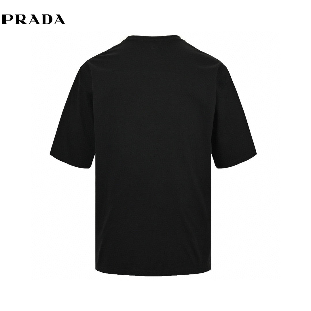 T-shirt Prada à logo Pop Art (noir)